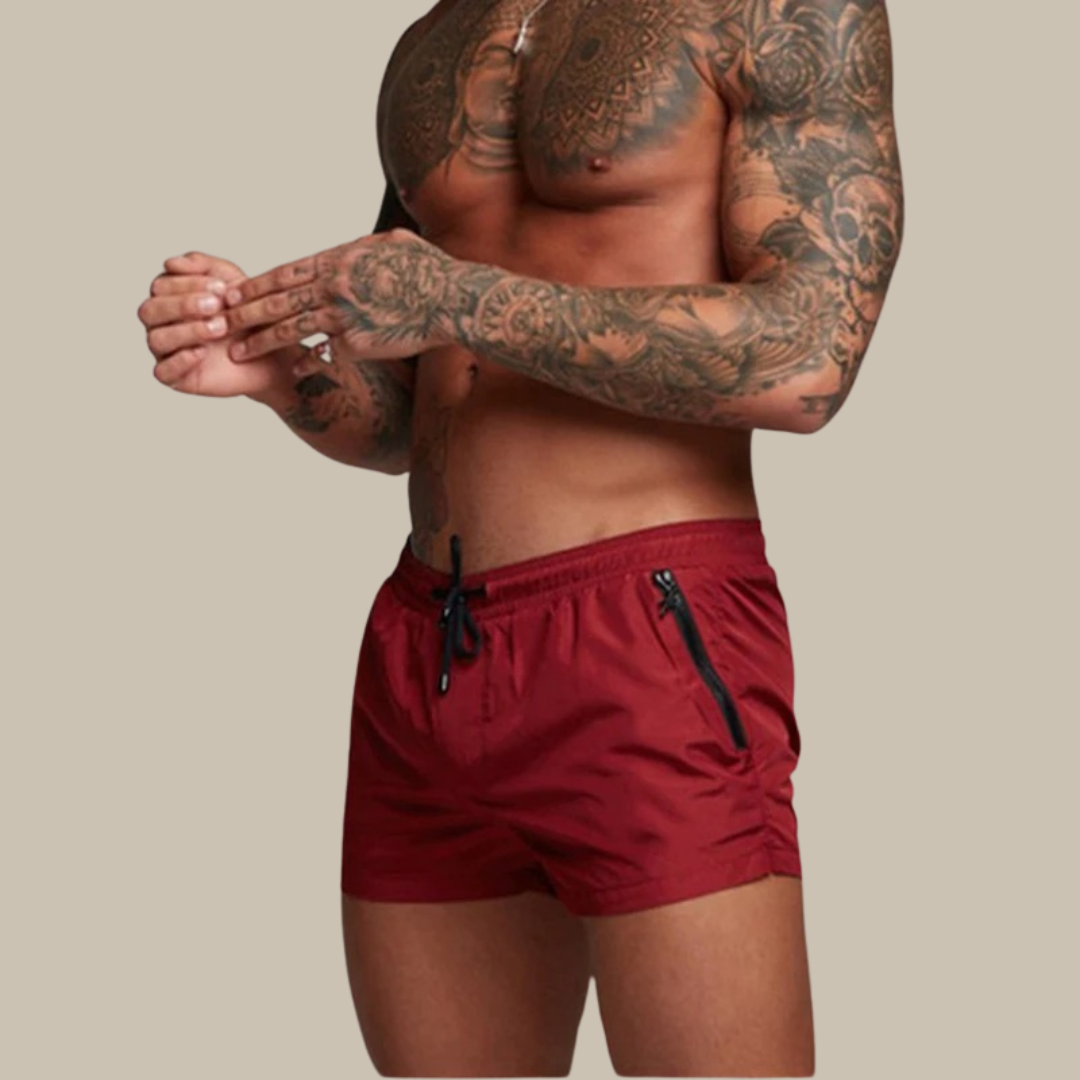 Stijlvolle Heren Sneldrogende Zwemshorts met Stretch