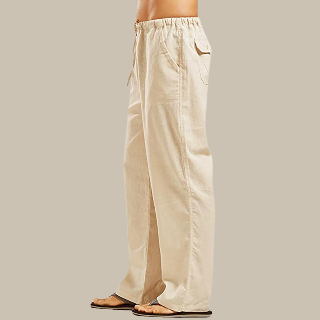 Stijlvolle Zomer Linnen Broek voor Heren