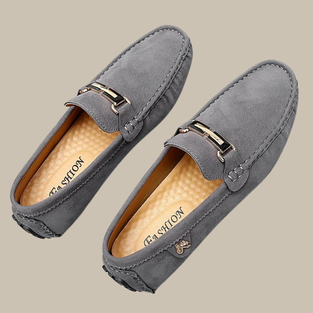 Stijlvolle Suède Loafers voor Heren – Slip-On Design
