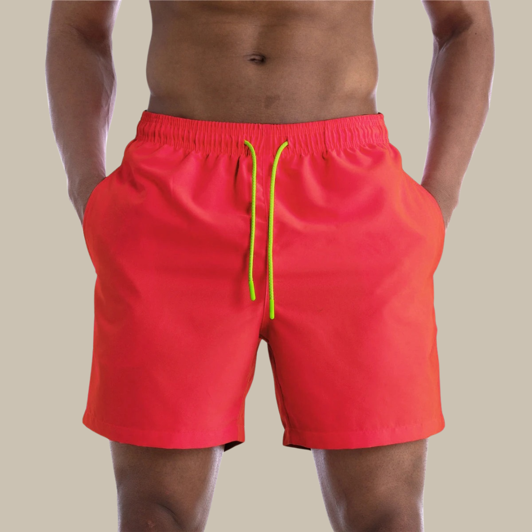 Sneldrogende Stretch Zwemshort voor Heren