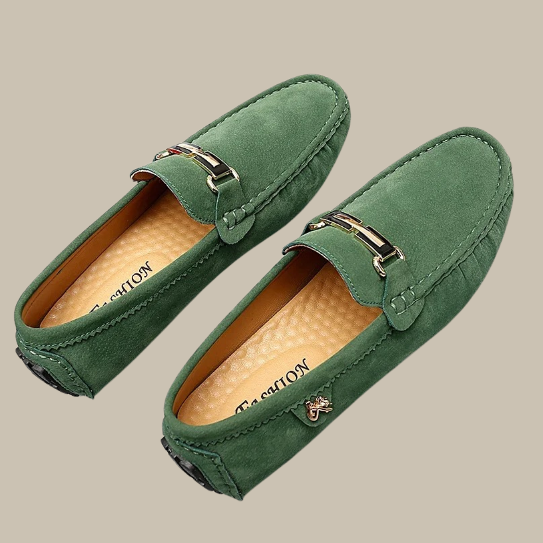 Stijlvolle Suède Loafers voor Heren – Slip-On Design