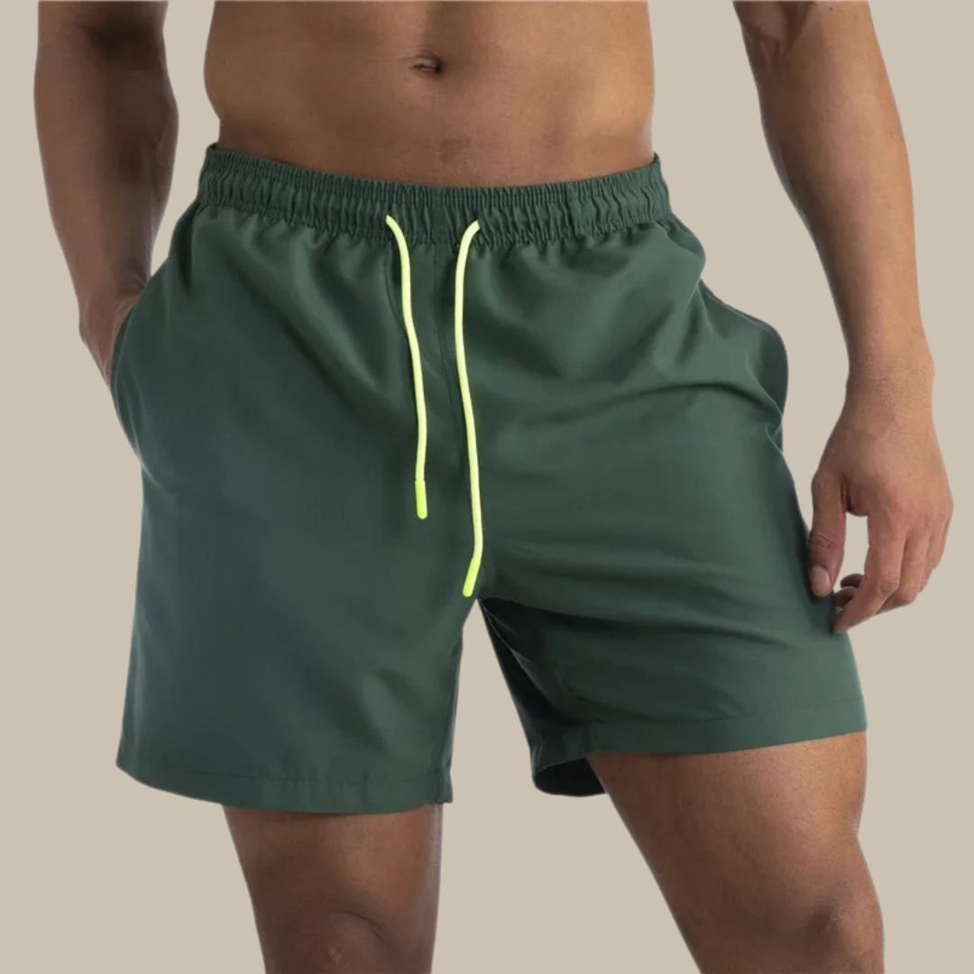 Sneldrogende Stretch Zwemshort voor Heren