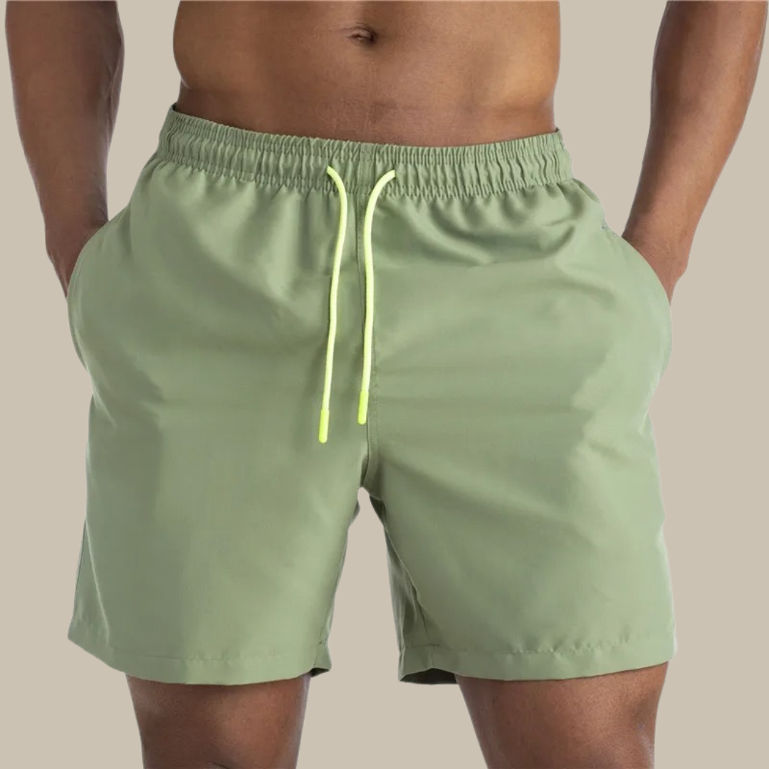 Sneldrogende Stretch Zwemshort voor Heren