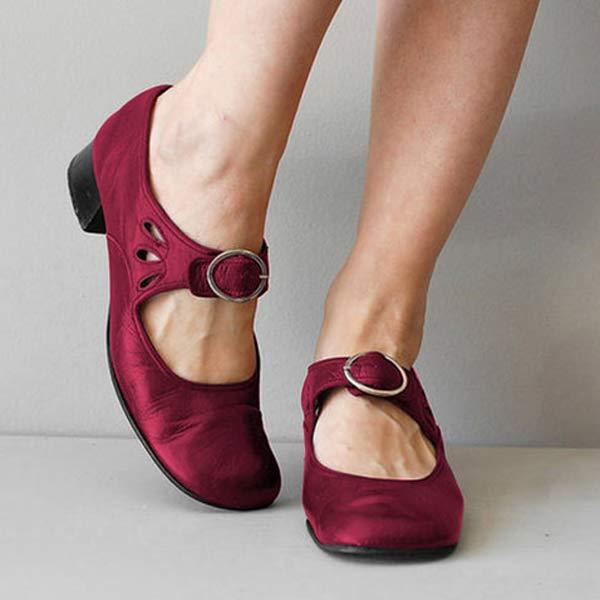 Klassieke leren sandalen voor dames