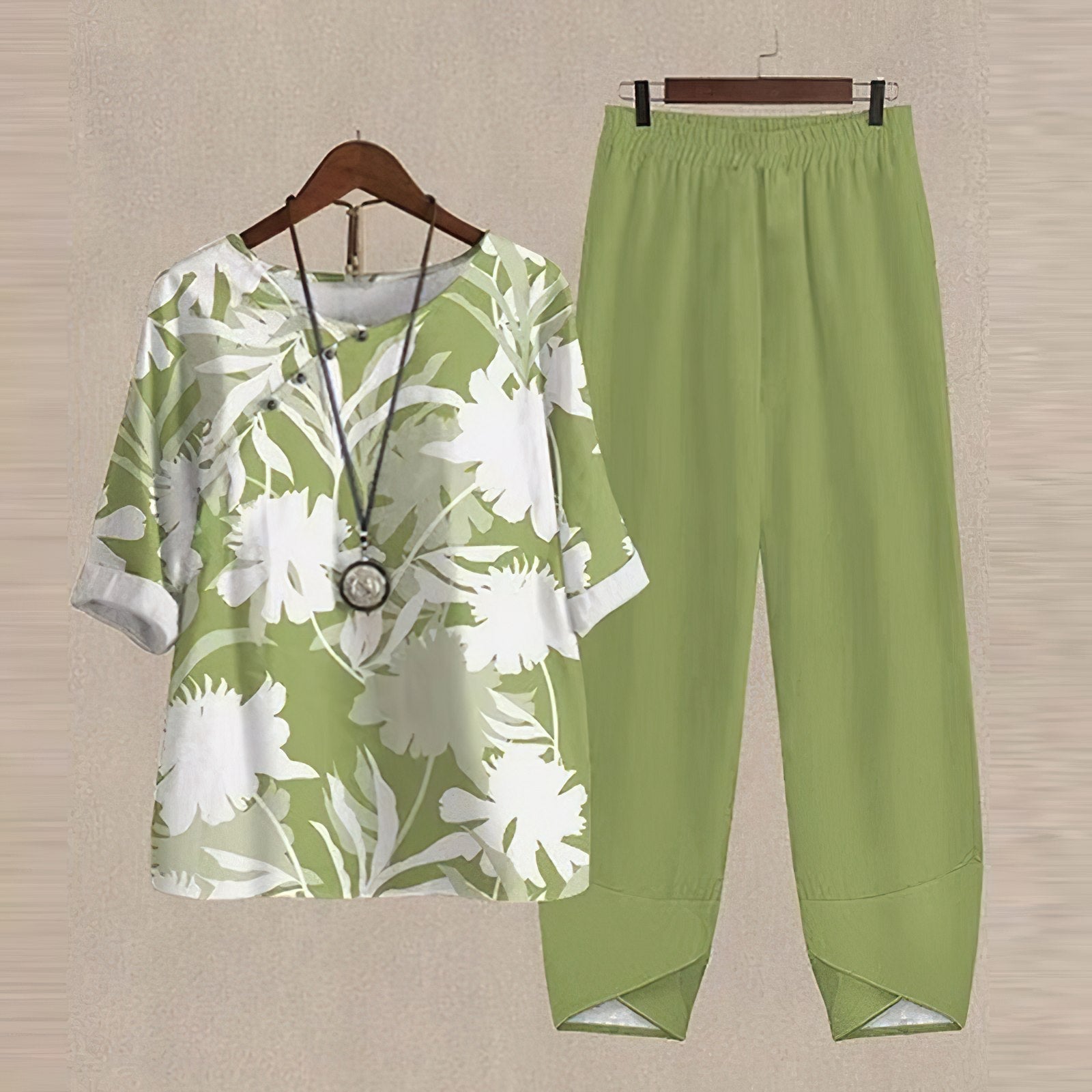 Tweedelige Zomeroutfit – Ideaal voor Warme Dagen