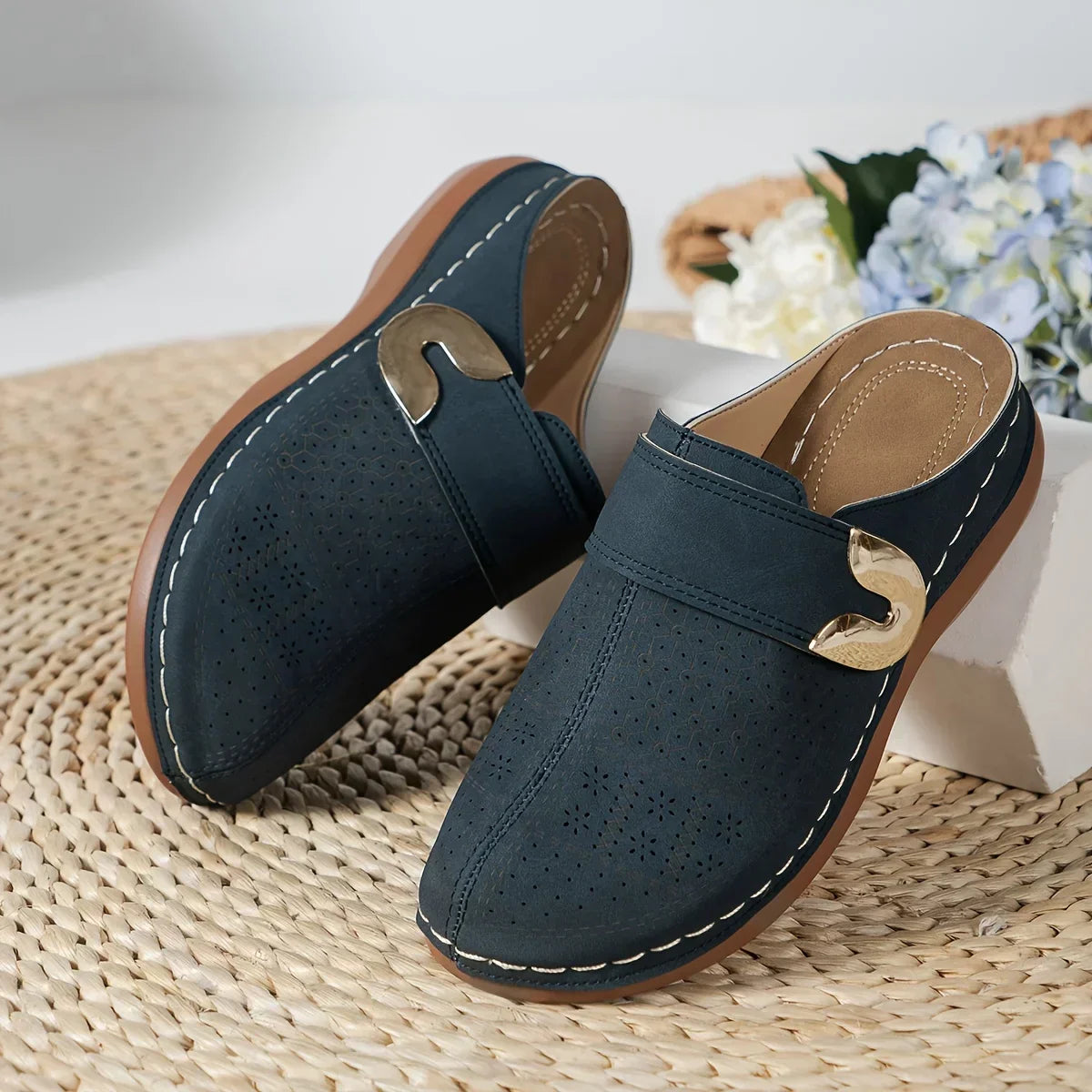 Chique Wedgesandalen met Steun voor Dames