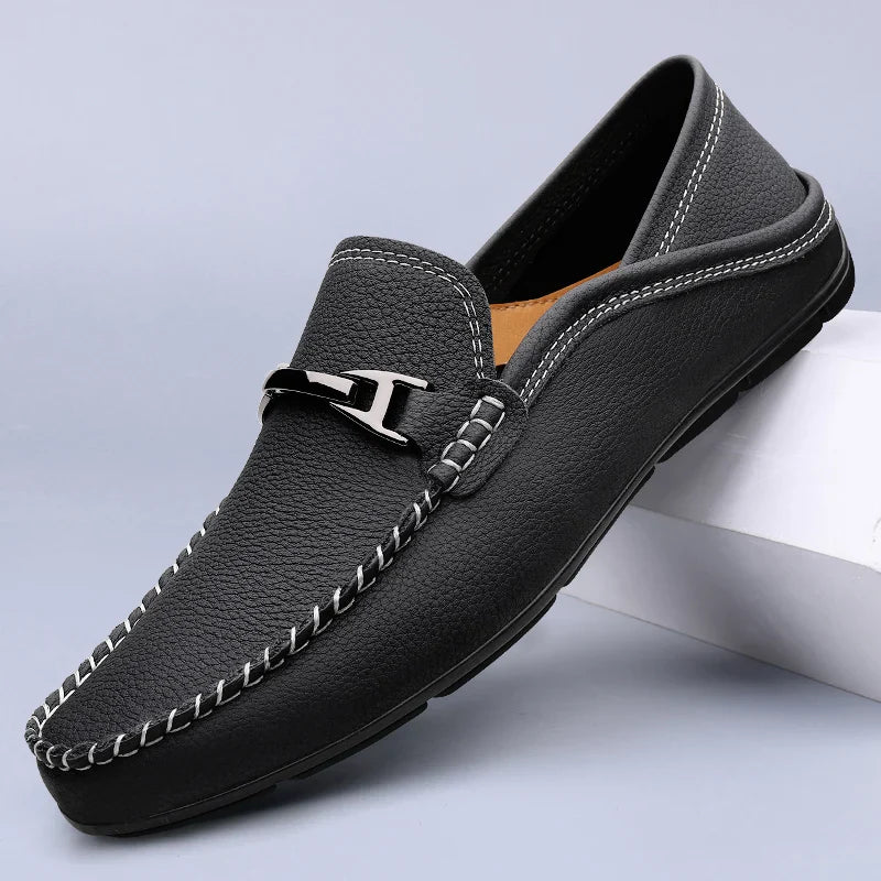 Artisané premium leren loafers voor heren