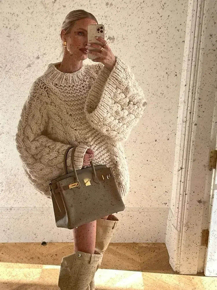 Hunter - Scandinavische stijl oversized brei
