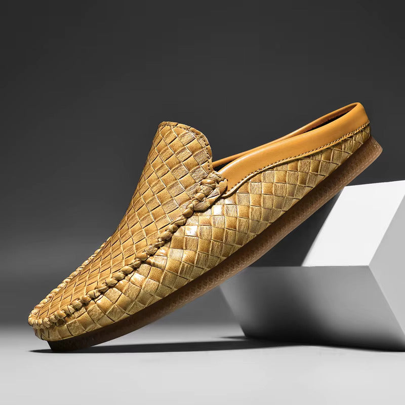 Vireno Leren Slides voor Heren