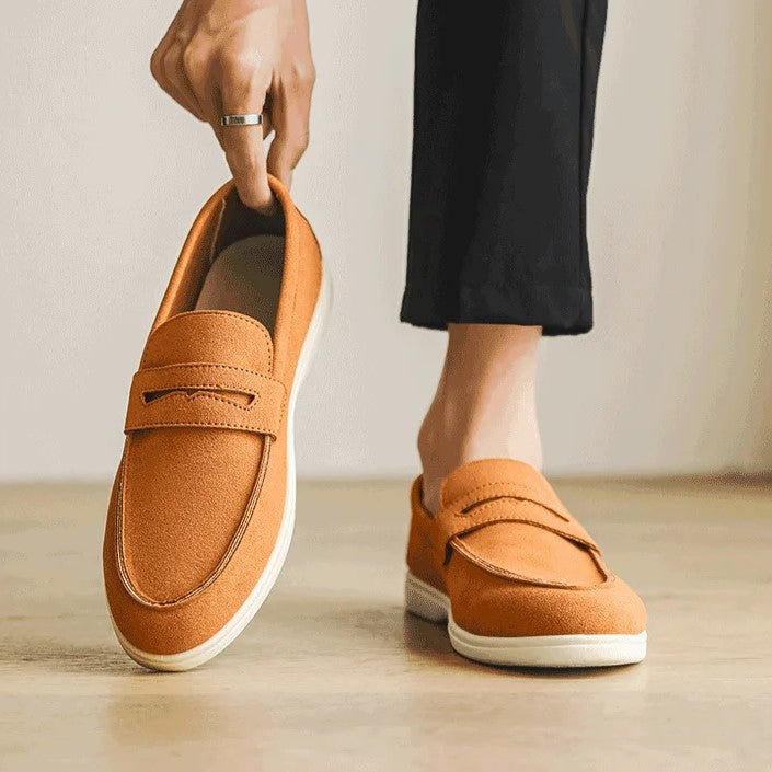 Klassieke Suède Loafers voor Heren