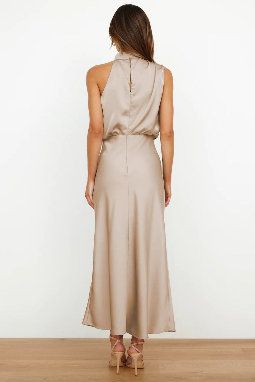 Grace Elegante Zijden Jurk