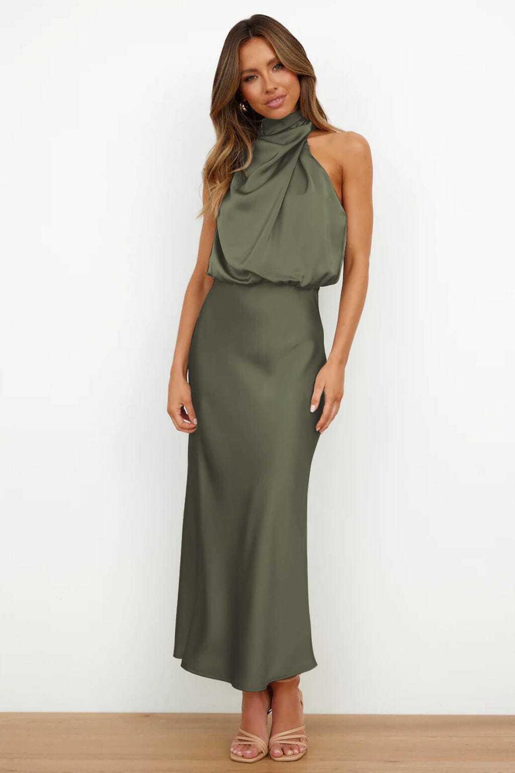 Grace Elegante Zijden Jurk