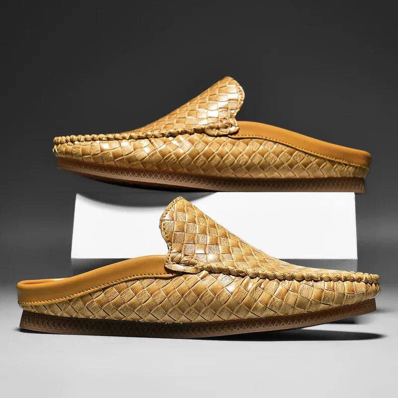 Vireno Leren Slides voor Heren