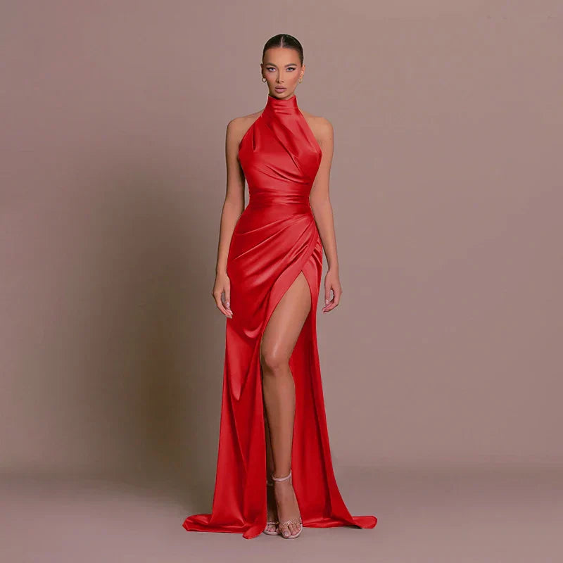 Elegante Jurk met Split voor Dames