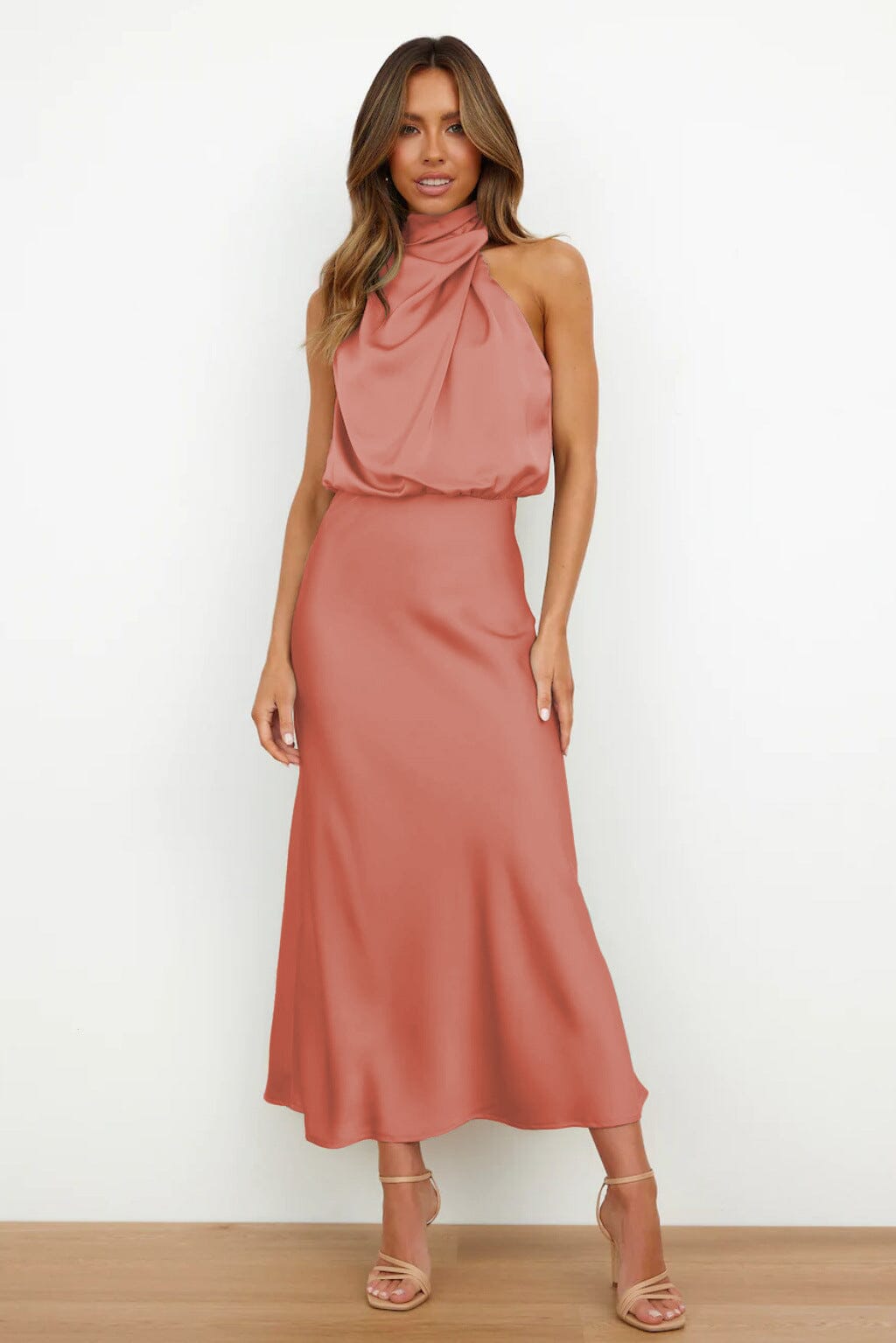 Grace Elegante Zijden Jurk