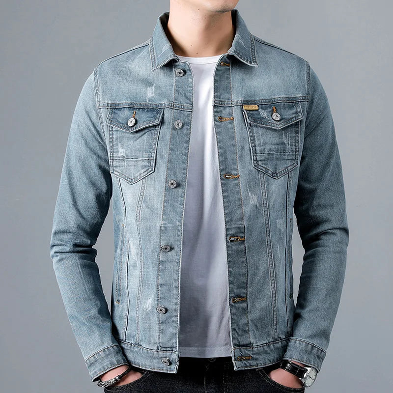 Elegante Linnen Hoodie voor Heren