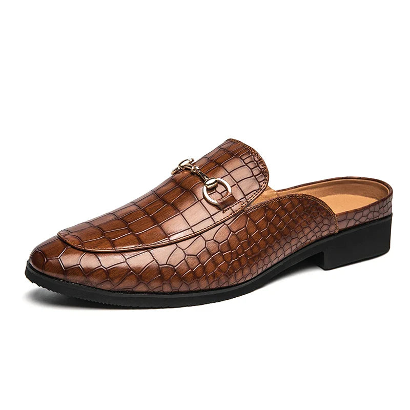 Naples Crocodile Lederen Loafers voor Heren