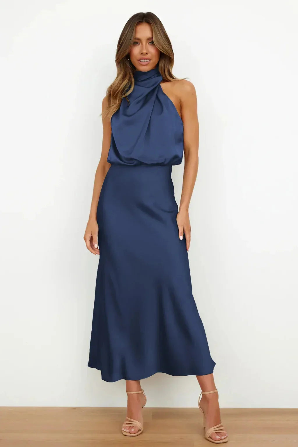 Grace Elegante Zijden Jurk