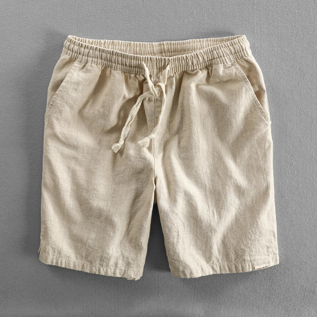 Comfortabele casual short van zacht linnen