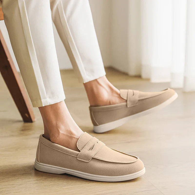 Klassieke Suède Loafers voor Heren