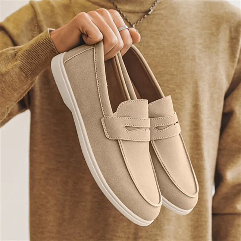 Klassieke Suède Loafers voor Heren