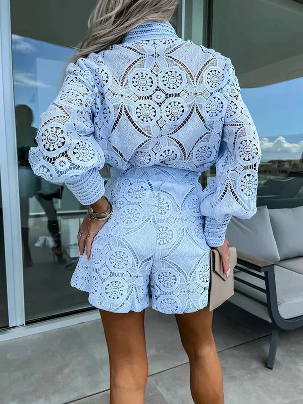 Zomerse Ibiza Kant Set voor Dames