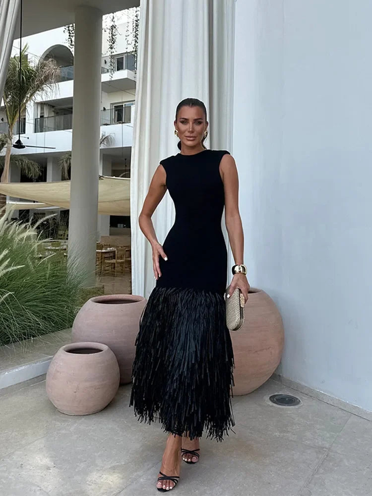 Alivia Statement Maxi Jurk
