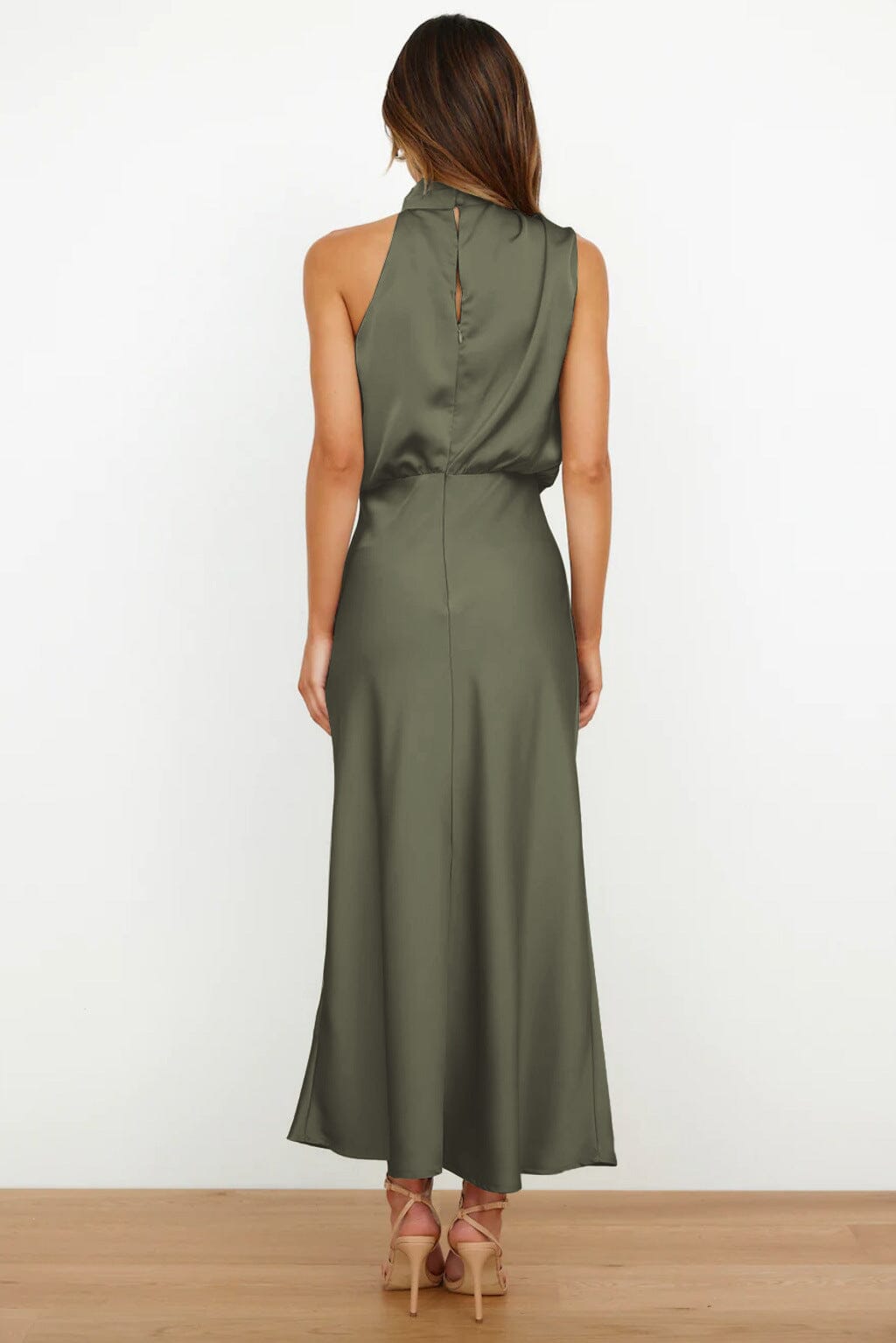 Grace Elegante Zijden Jurk