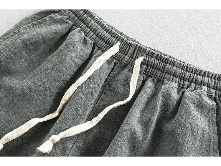 Comfortabele casual short van zacht linnen