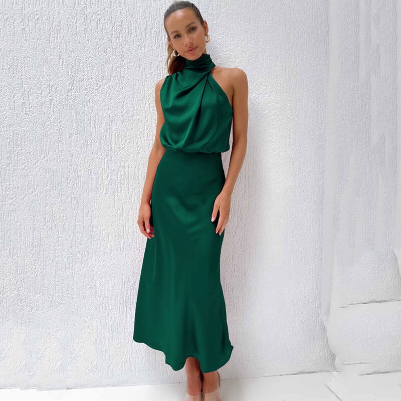 Grace Elegante Zijden Jurk