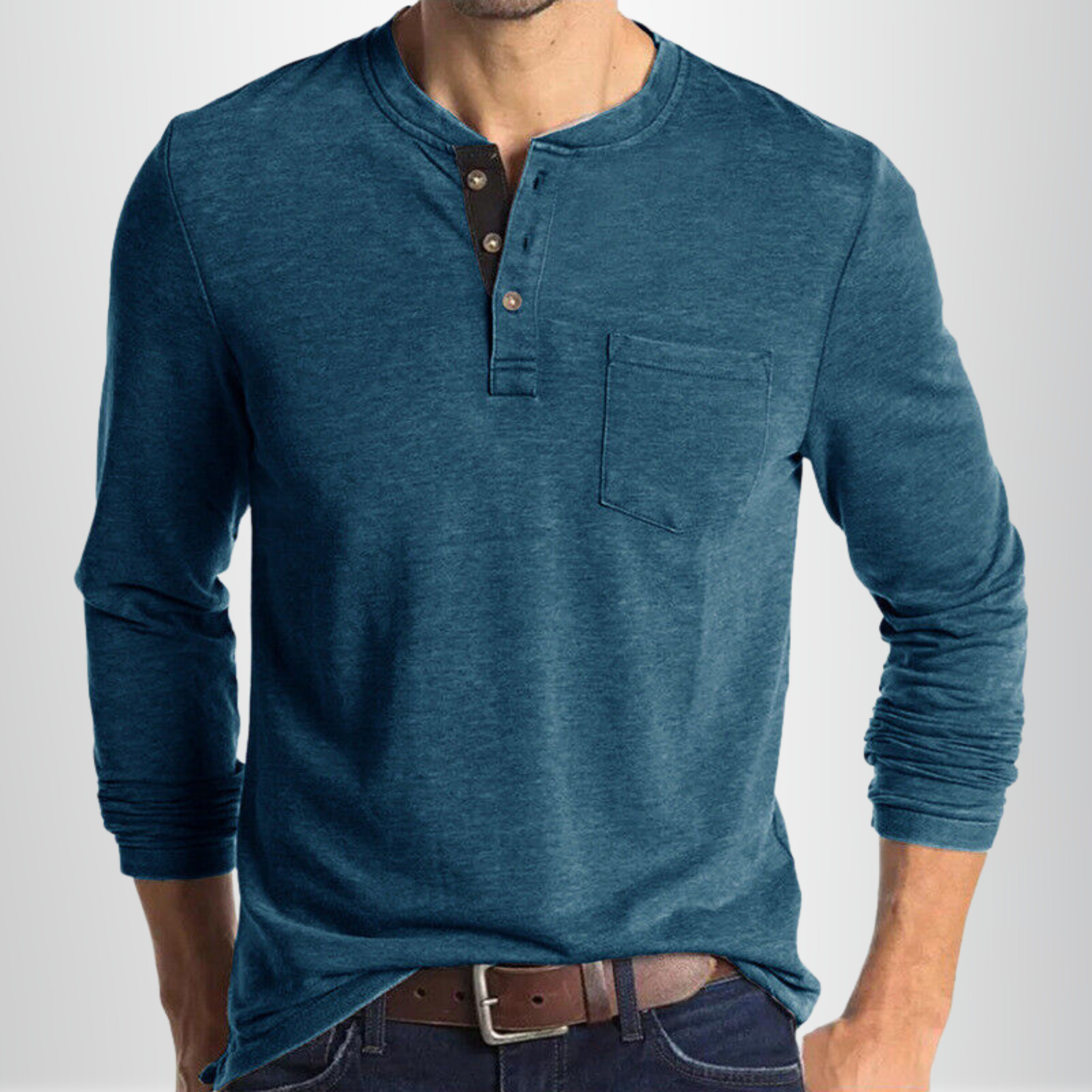 Stijlvol Langsleeve T-shirt voor Heren