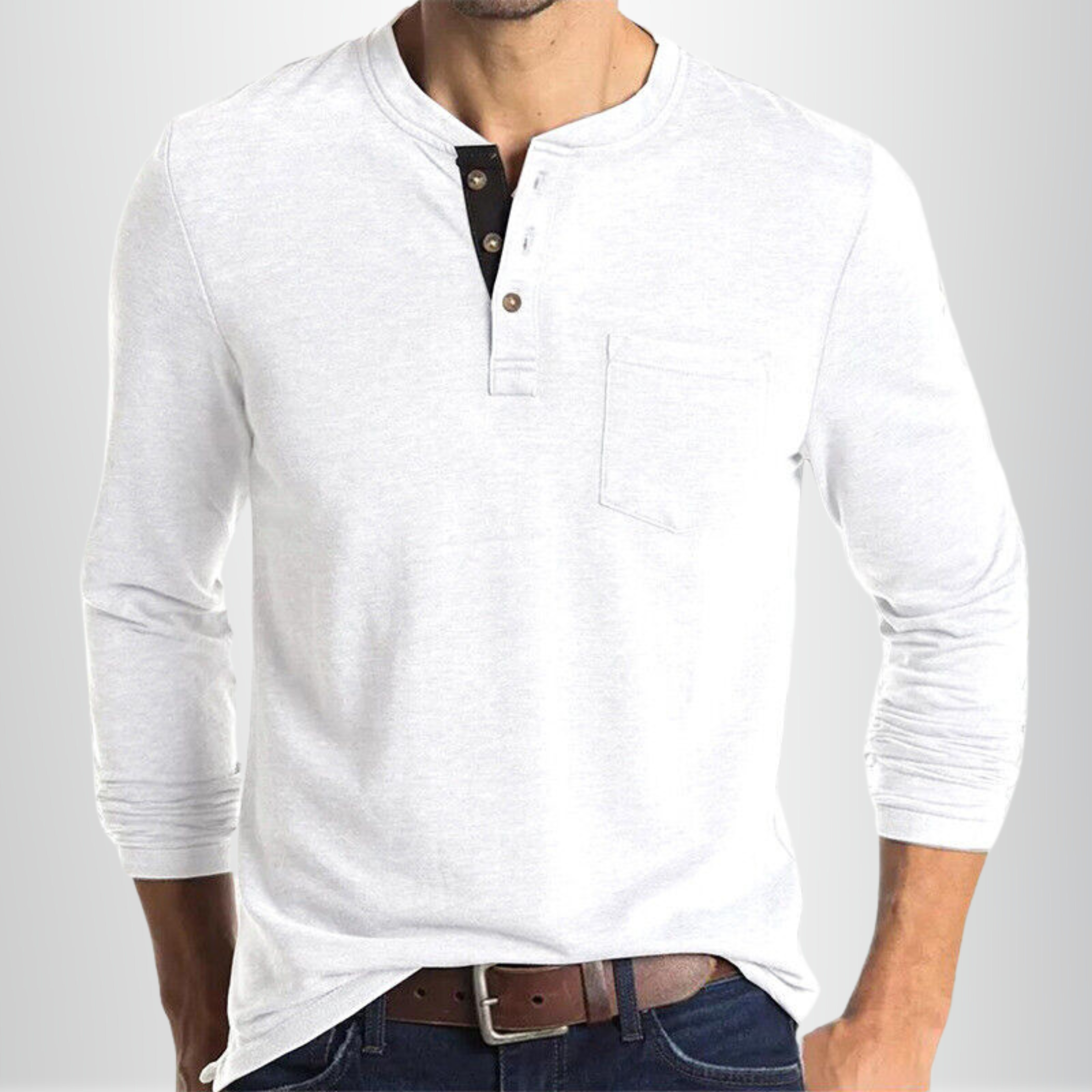 Stijlvol Langsleeve T-shirt voor Heren