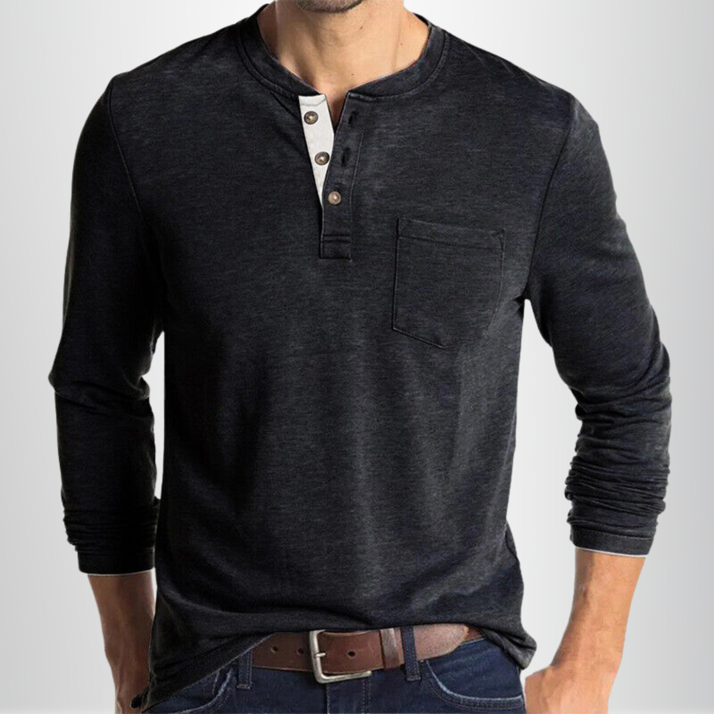 Stijlvol Langsleeve T-shirt voor Heren