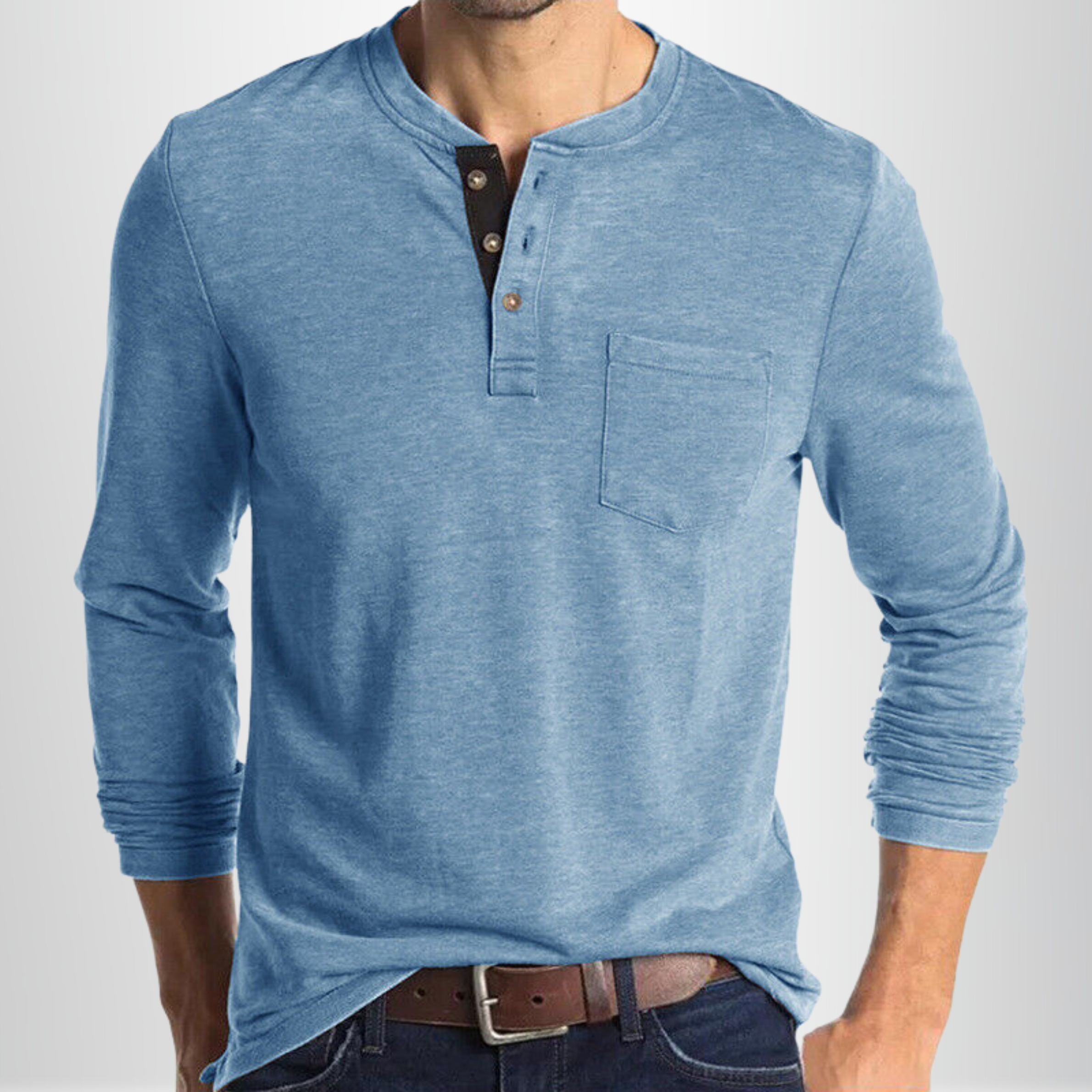 Stijlvol Langsleeve T-shirt voor Heren