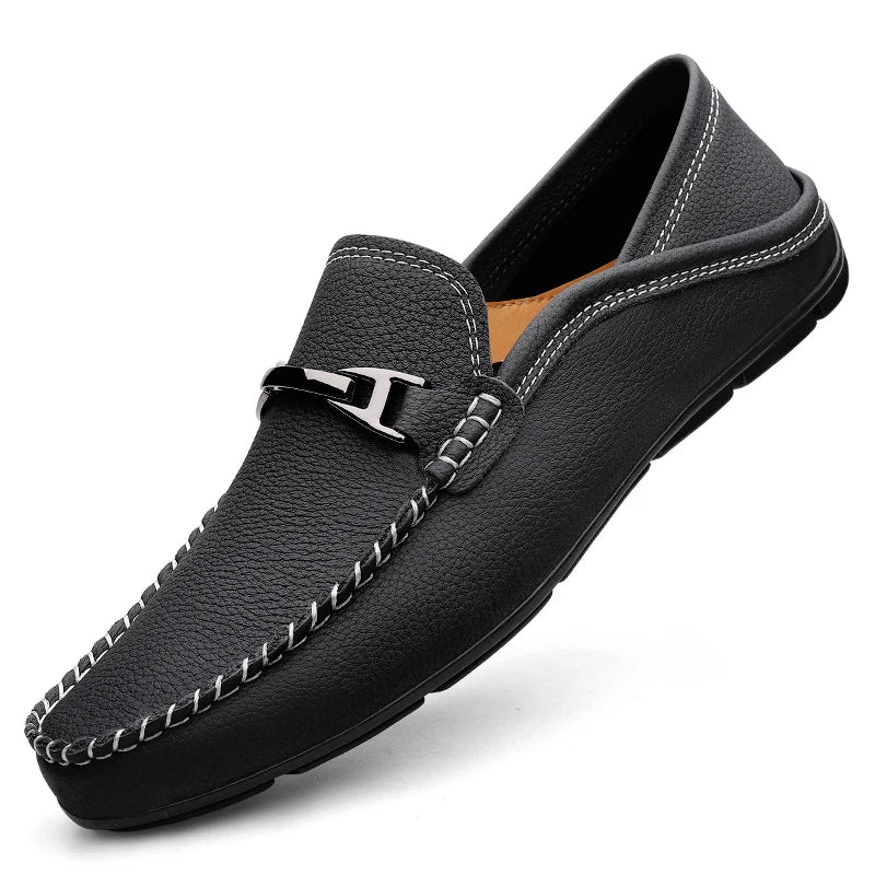 Artisané premium leren loafers voor heren