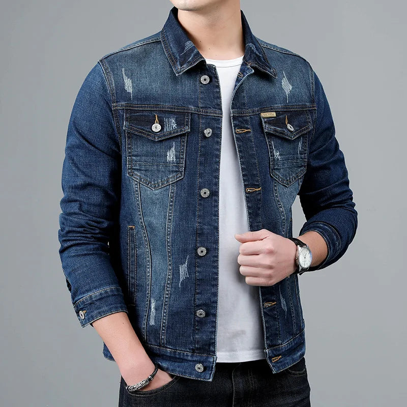 Elegante Linnen Hoodie voor Heren