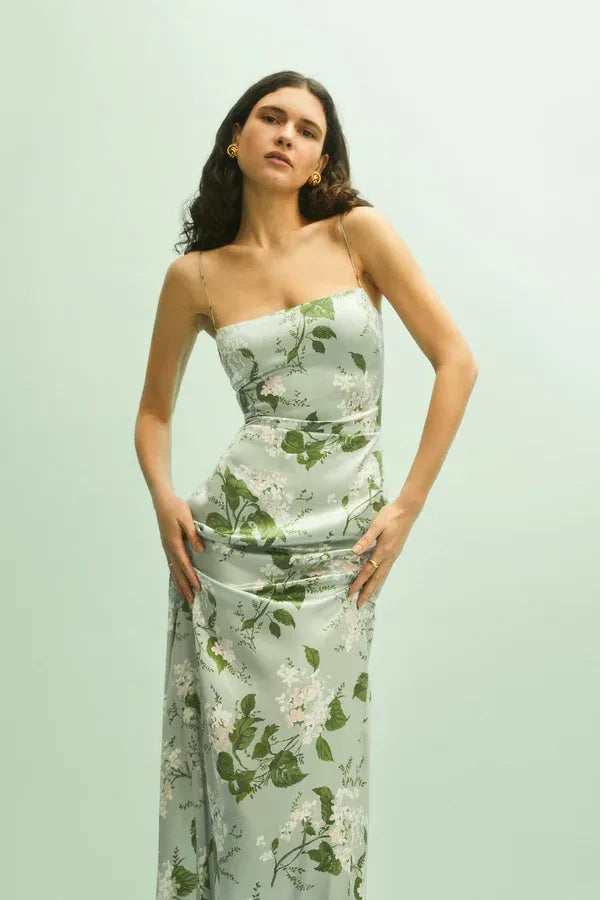 Chique Chandria Bloemen Cami Jurk