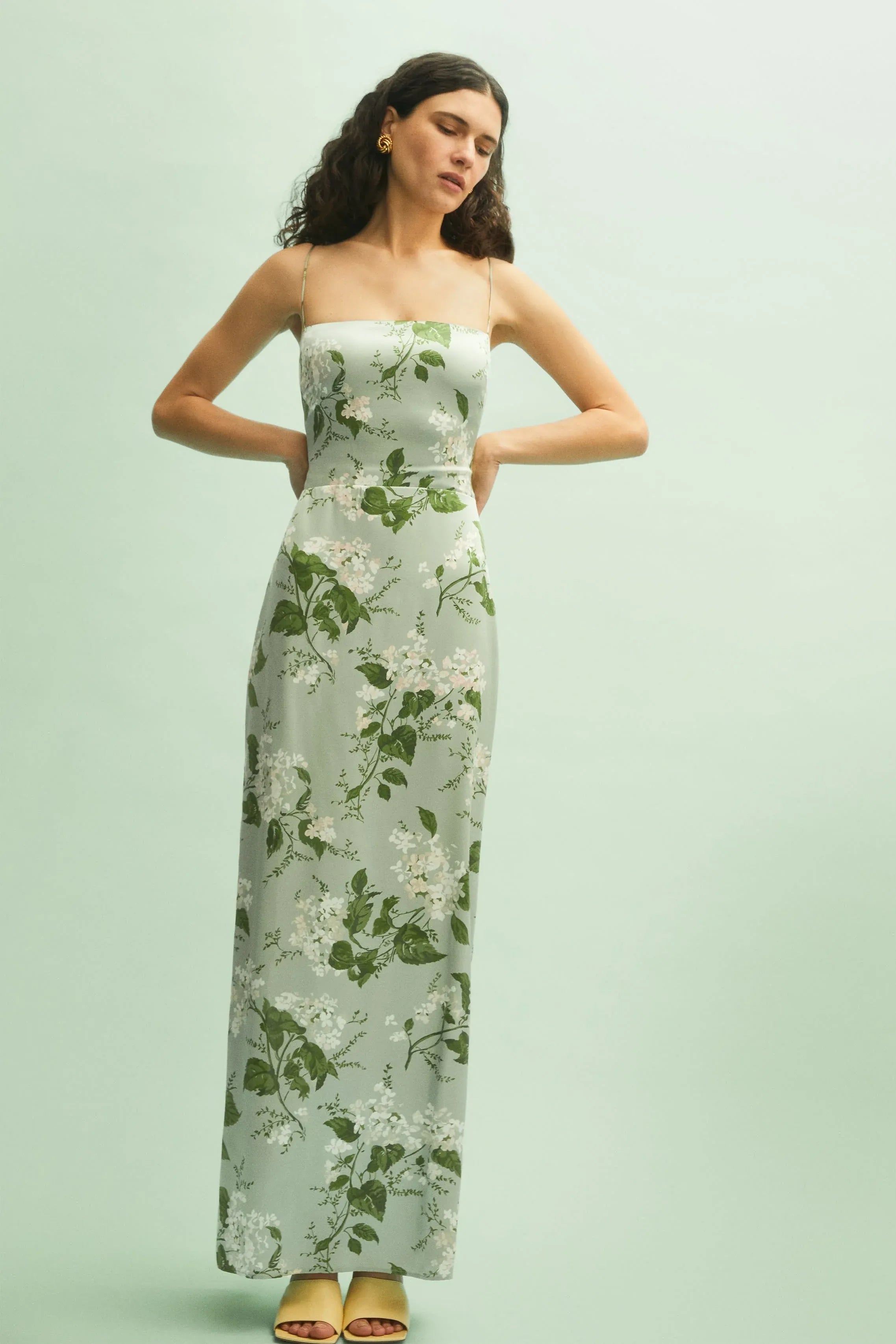 Chique Chandria Bloemen Cami Jurk