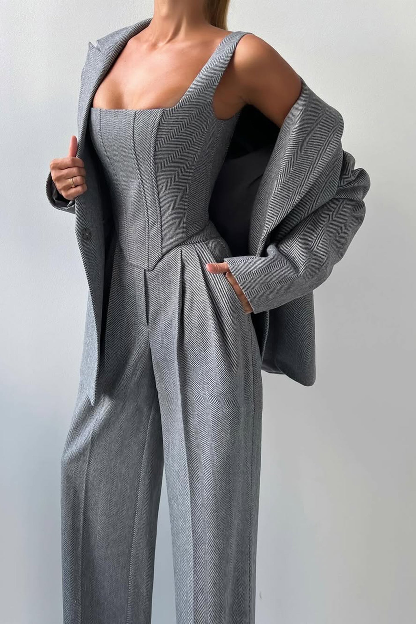 Stijlvolle 3-Delige Outfit voor Dames