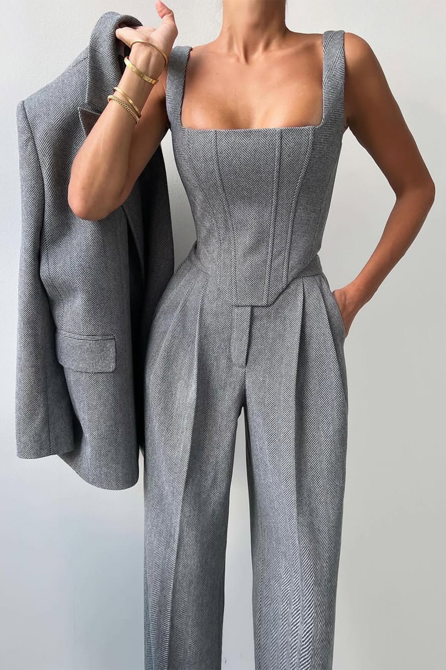Stijlvolle 3-Delige Outfit voor Dames