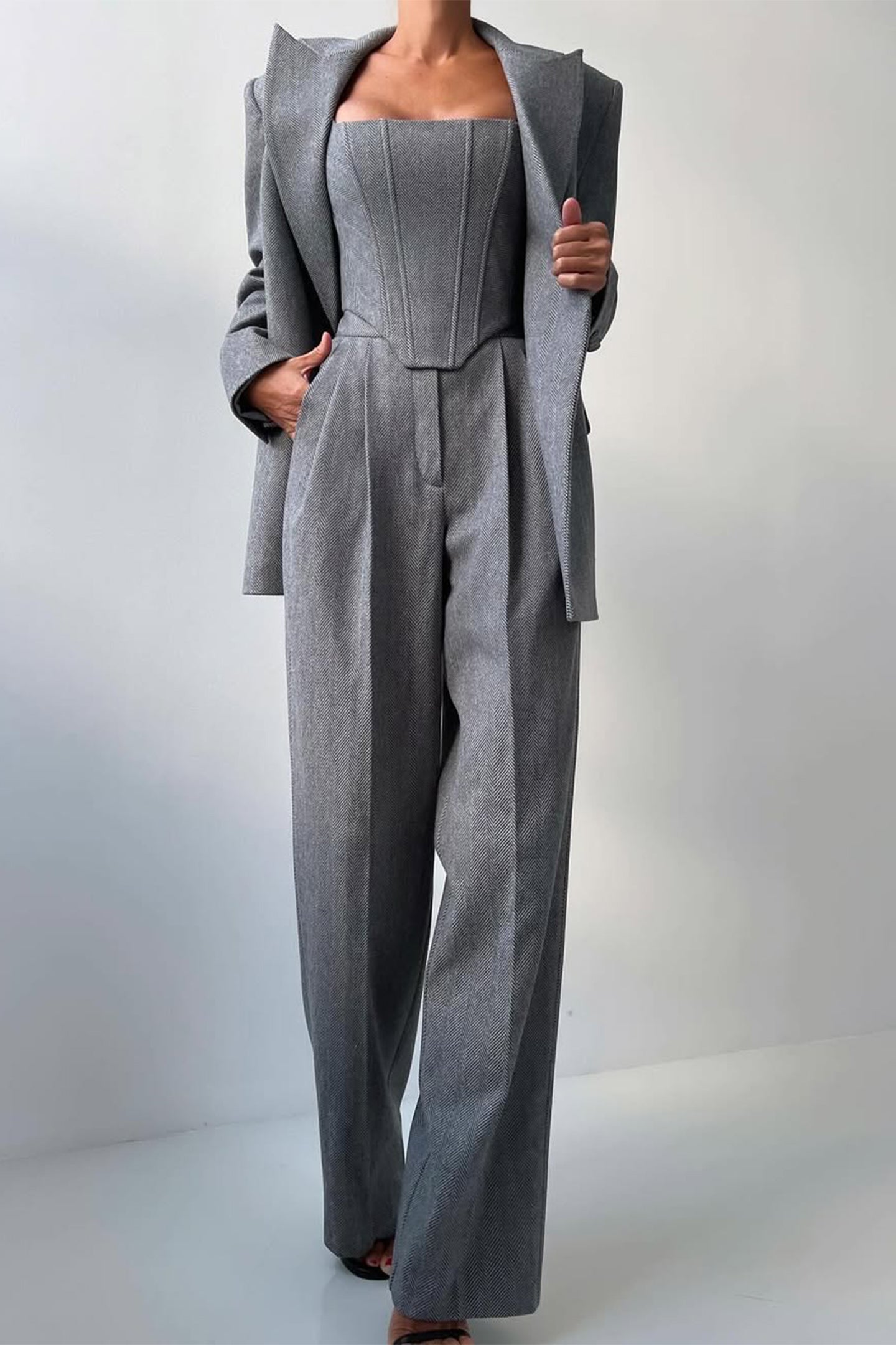 Stijlvolle 3-Delige Outfit voor Dames