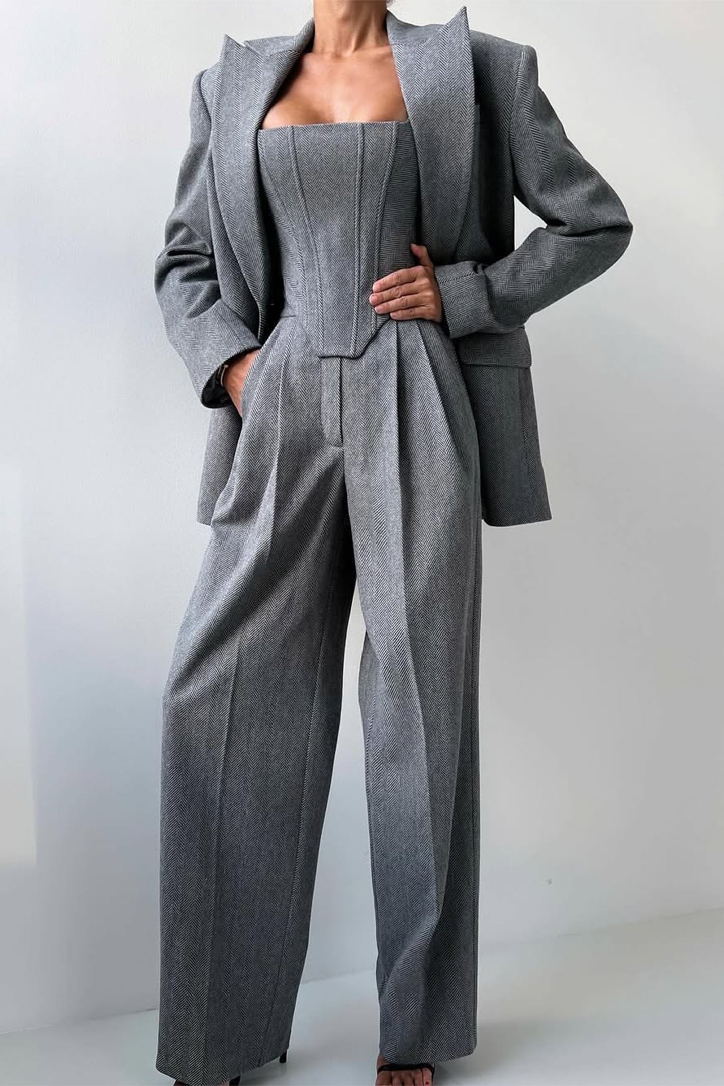 Stijlvolle 3-Delige Outfit voor Dames