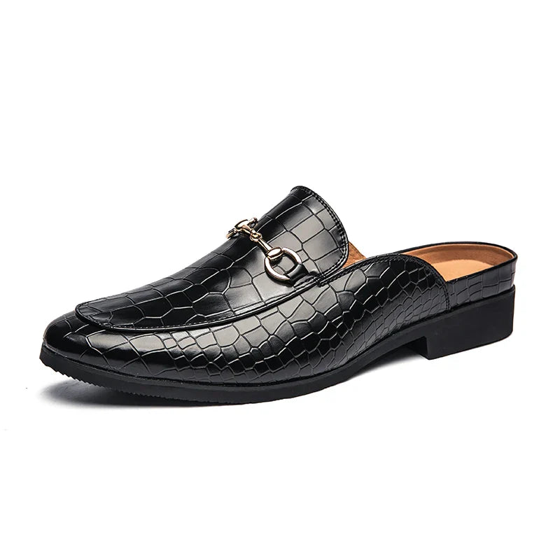 Naples Crocodile Lederen Loafers voor Heren
