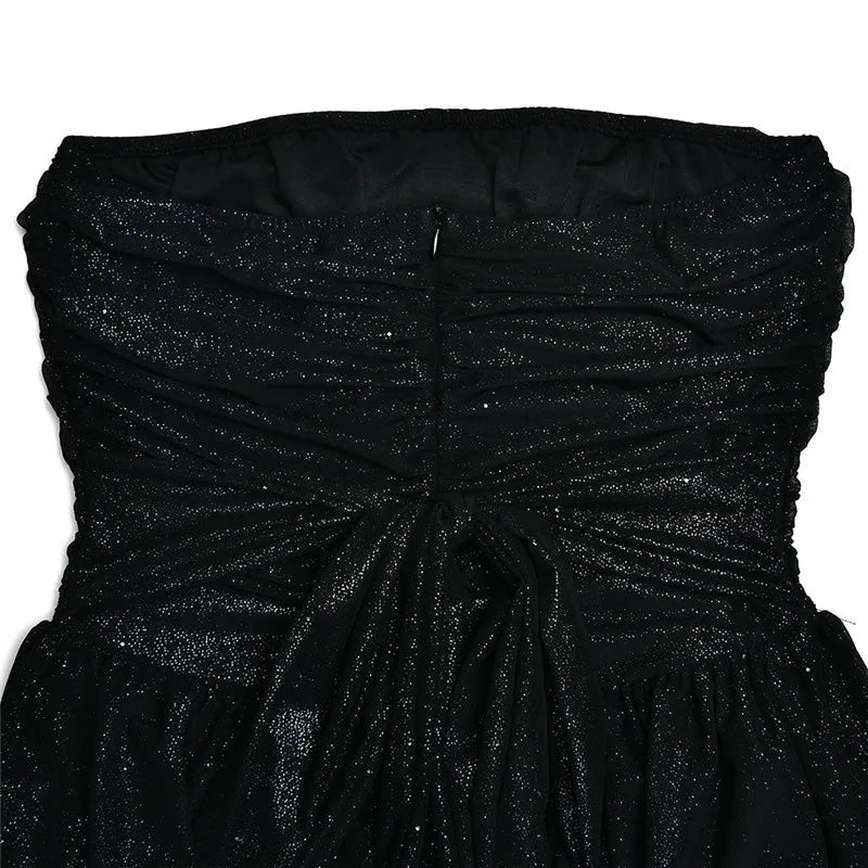 Kiera Elegante Glitterjurk