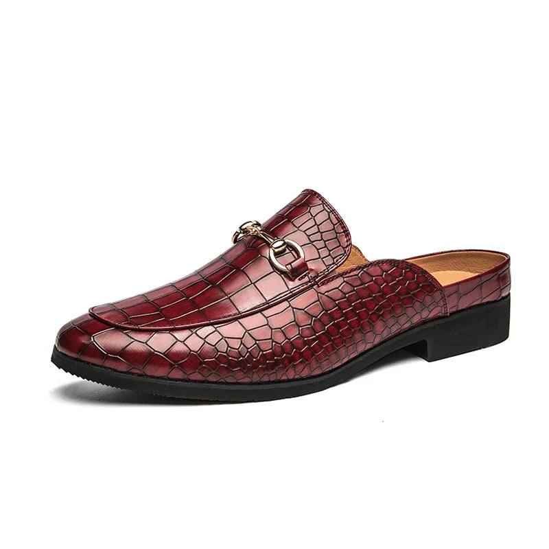 Naples Crocodile Lederen Loafers voor Heren