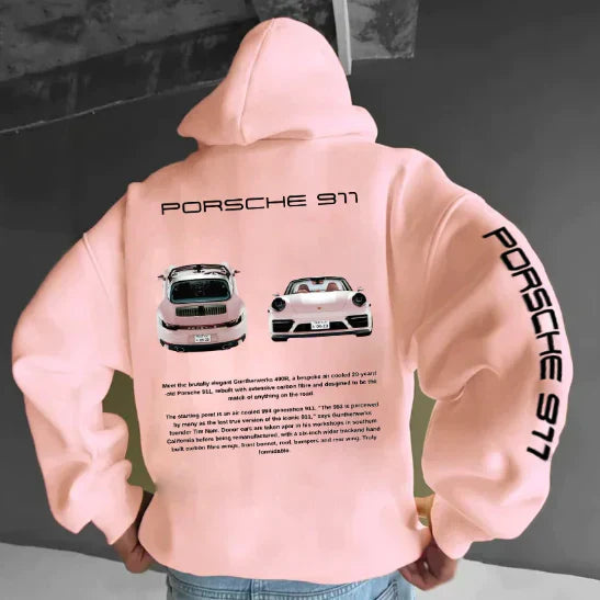 Uniseks Racing Hoodie – Oversized en Trendy