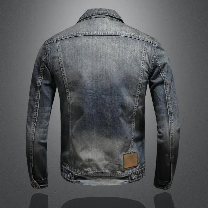 Klassieke Retro Denimjas voor Heren