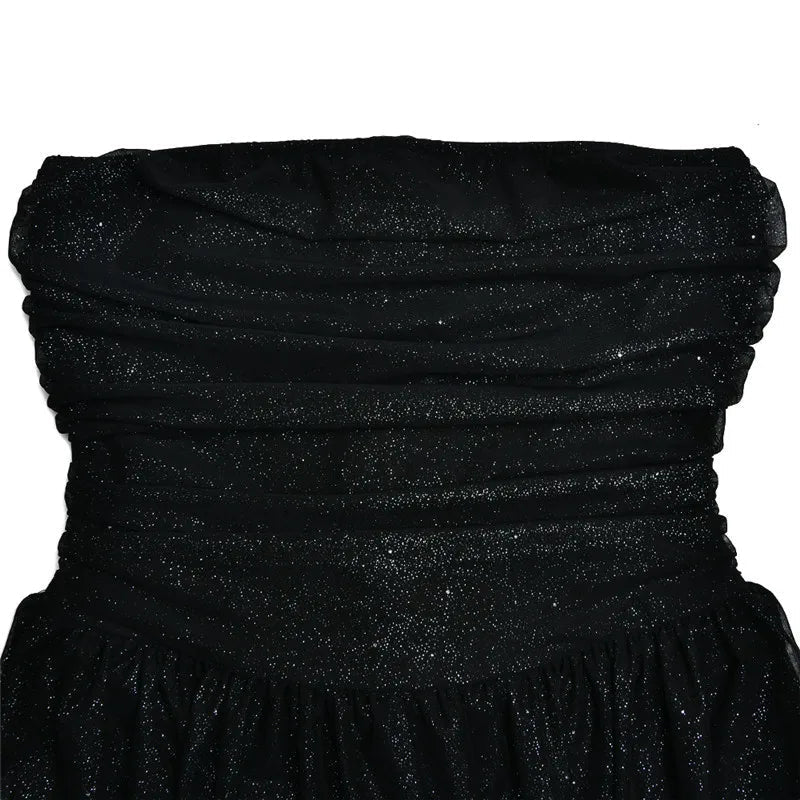 Kiera Elegante Glitterjurk