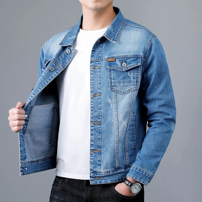 Elegante Linnen Hoodie voor Heren