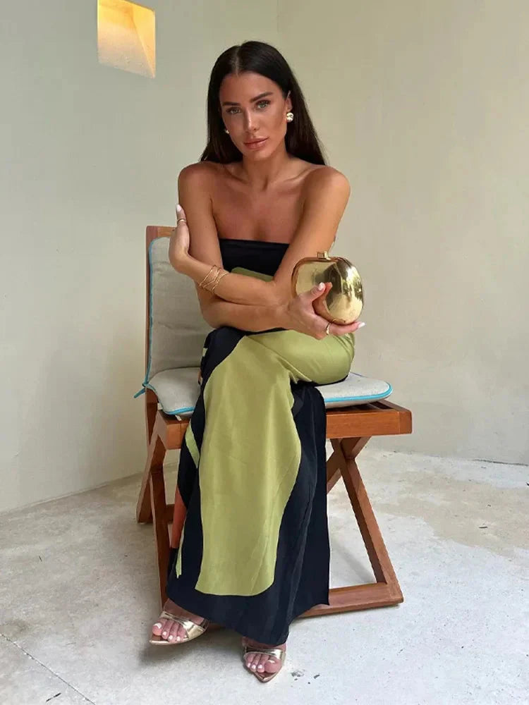 Mia Jurk in Levendige Kleur